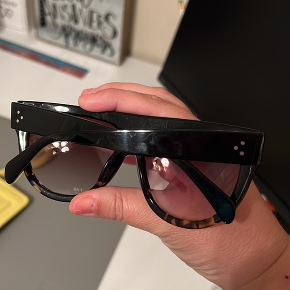 Celine flat top aviator sunglasses - Picture 3 of 4